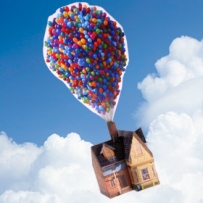 Disney Printable - UP House with Balloons