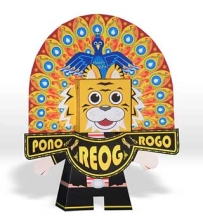 Reog Ponorogo Paper Toy