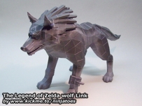 The Legend of Zelda wolf Link