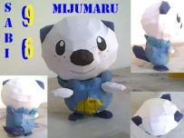 Pokemon Mijumaru Papercraft 2 水水瀨
