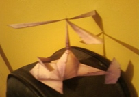 World Of Warcraft Paper Airplane (gyrocopter)