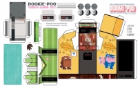 Dookie Poo arcade machine and game set