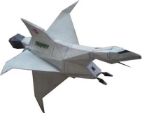 Star Fox Papercraft - Great Fox