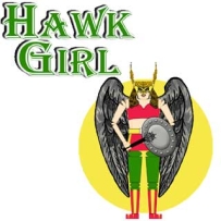 Hawkgirl Papercraft (Golden Age)
