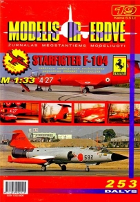 F-104 STARFIGTER [ MODELIS IR ERDVE 19 ]