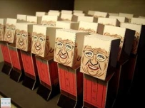 Little Old Lady Candy Dispenser Papercraft