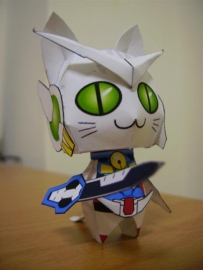 Cat-Exia 能天使鋼彈x貓型