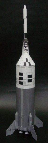 the Apollo capsule test rocket