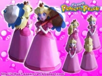 Super Princess Peach Papercraft