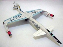 Convair XAB1 Atomic-Powered Bomber Papercraft