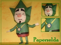 PAPER ZELDA-HAPPY EASTER!!!!!! AND....TINGLE
