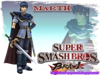 Marth from Super Smash Bros Brawl