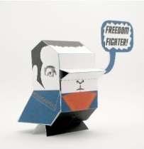 Nanibird Paper Toys - Freedom Fighter