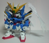 SD Gundam Wing Zero Custom  飛翼零式鋼彈特裝型(気楽な冒険)