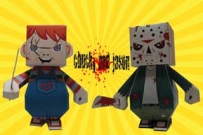 Chucky & Jason Papercraft (Dumpy)