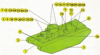 ABC minimodels-SOVETSKY TANK T35A