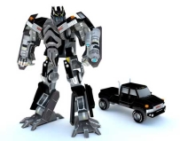 Transformers - Ironhide Papercraft (Film version)