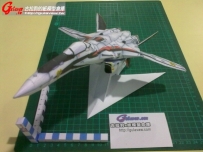 重拾紙模型技巧第一作...【超時空要塞F】VF-25戰機模式