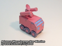 Advance Wars Orange Star Missiles (Ninjatoes)