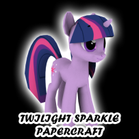 Twilight Sparkle papercraft