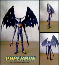 Digimon - Devimon Papercraft 數碼寶貝 惡魔獸