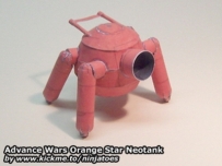 【Advance Wars】  Orange Star Neotank