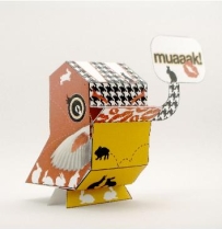 Nanibird Paper Toys - Rabbit O