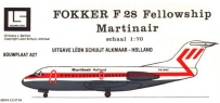 FOKKER F 28 FELLOWSHIP MARTINAIR