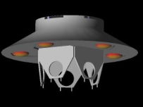 Gary Pilsworth's Model Of The "UFO"