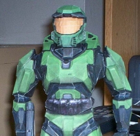 Master Chief Paper Construction