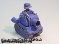 【Advance Wars】  Blue Moon MD Tank