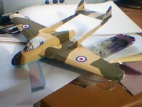 de Havilland Vampire Papercraft (Aircraft)