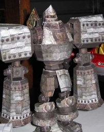 Lineage 2 - Siege Golem Papercraft