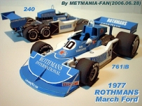 1977 ROTHMANS March Ford 761_B(240)