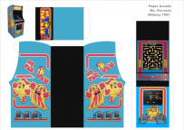 Ms. Pac-Man arcade machine