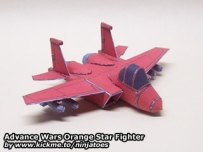 Advance Wars Orange Star Fighter (Ninjatoes)