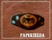 PAPER ZELDA-WIND WAKER KNIGHT'S CREST