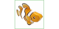 兒童紙模系列054 - 小丑魚(クマノミ)