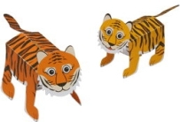 跳躍玩具：老虎/snapups-tiger
