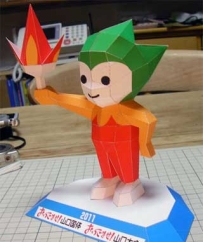 Choruru Papercraft (Mascot)