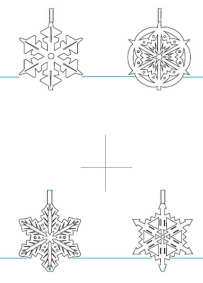 POP-UP SNOWFLAKES