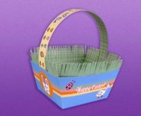 2010 Easter Basket Papercraft (HP)