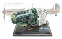 Rolls Royce Merlin 45 engine / scale 1:16 and 1:33