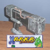 Fallout 3 Papercraft - AEP7 Laser Pistol