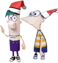 Disney's Phineas and Ferb Papercrafts