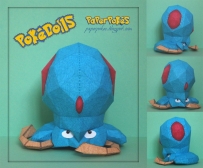 Paperpokes Tentacool Doll 瑪瑙水母