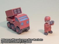 【Advance Wars】 Orange Star Rockets