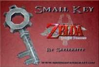 Zelda Papercraft - Small Key