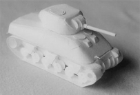 微米模型-M4A1 Sherman