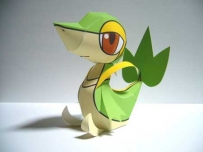 Pokemon Tsutarja Papercraft 2 葉藤蛇